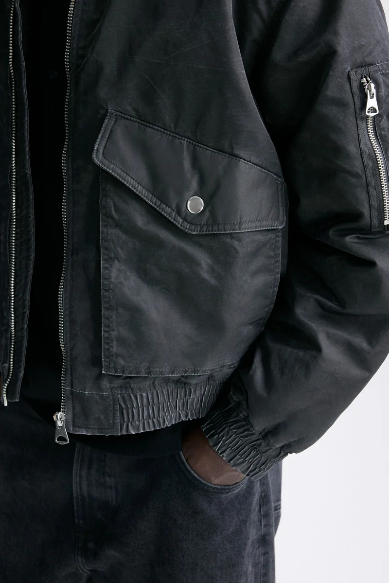 H&M  Padded Bomber jacket for Men | Best Price UAE