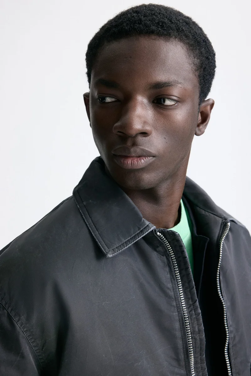 H&M  Padded Bomber jacket for Men | Best Price UAE