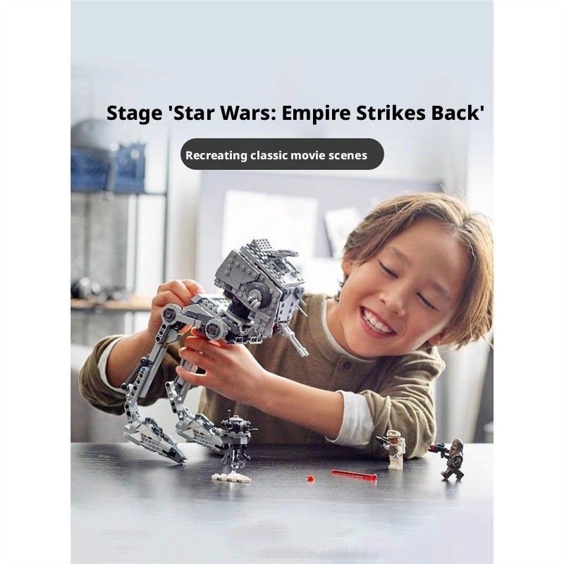 Star Wars 75322 Hoth AT-ST Walker Building Blocks Set for Boys - Image 3