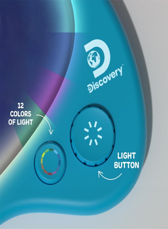 Discovery™ Mess-Free Glow Palette - Interactive Light-Up Art Pad with 12 Colors & Musical Play| Painting & Drawing Tablet| Travel Art Activity Kit| Arts & Crafts Toy for Kids Boys Girls Ages 4+ - Image 4