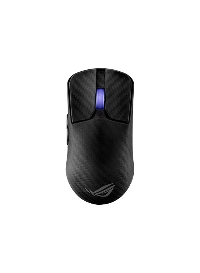 ASUS ROG Harpe Ace Extreme Wireless Gaming Mouse, Carbon Fiber Build, 47g Lightweight, AimPoint Pro 42K Optical Sensor, Optical Micro Switches, ROG Polling Rate Booster, Esports & FPS Gaming, Black - Image 1