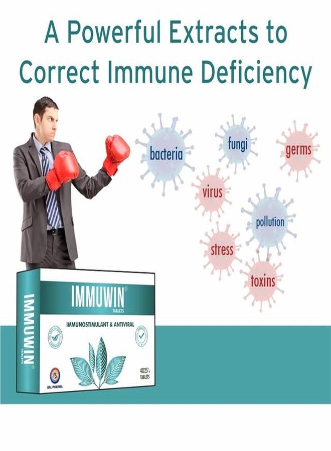 Lifezen Immuwin 100 Tablets Ayurvedic Medicine For natrual immunity boosters, Viral Infection, Immune, General health, Health Supplements, Energy tablet - Image 4