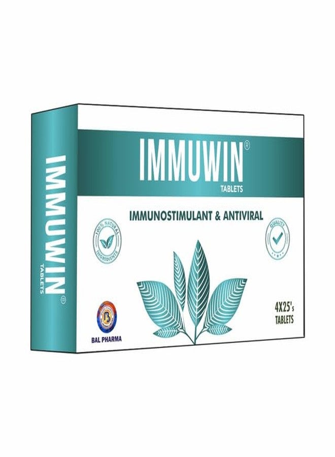 Lifezen Immuwin 100 Tablets Ayurvedic Medicine For natrual immunity boosters, Viral Infection, Immune, General health, Health Supplements, Energy tablet - Image 1