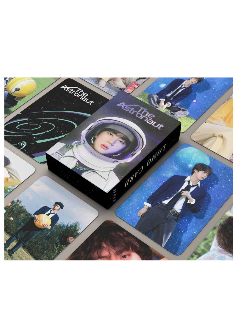 SKYLO 55-Piece BTS Jin Solo Album The Astronaut Lomo Card - Image 1