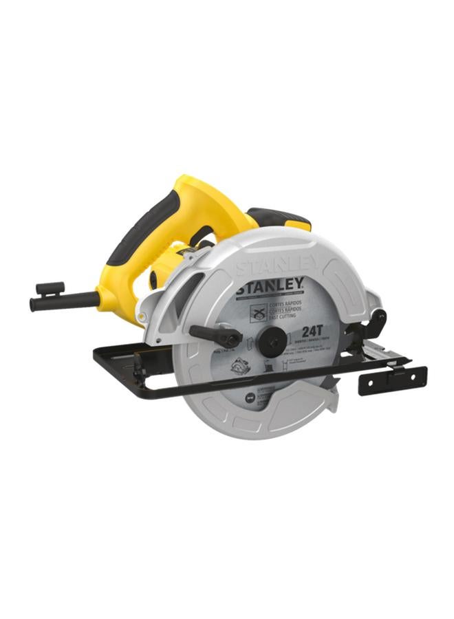 Stanley 1600W Corded Circular Saw Yellow and Silver 190mm SC16-B5 - Image 2