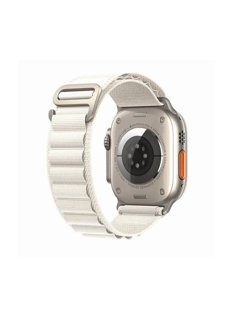 CMP Nylon Loop Band Compatible with Apple Watch Ultra 2/Ultra for Men Women, Adjustable with Metal C-Hook for iWatch Ultra 2, iWatch Ultra SE Series 9/8/7/6/5/4/3 - Image 1