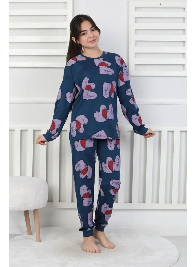 zuzunga Tangled Hearts Design Girl's Pajama Set 8-13