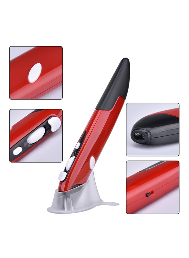 Wireless Presenter Smart Flip Pen Mouse Red - Image 2