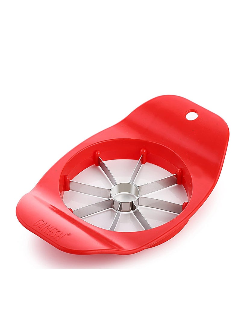 Ganesh Plastic & Stainless Steel Apple cutter Multicolor - Image 1
