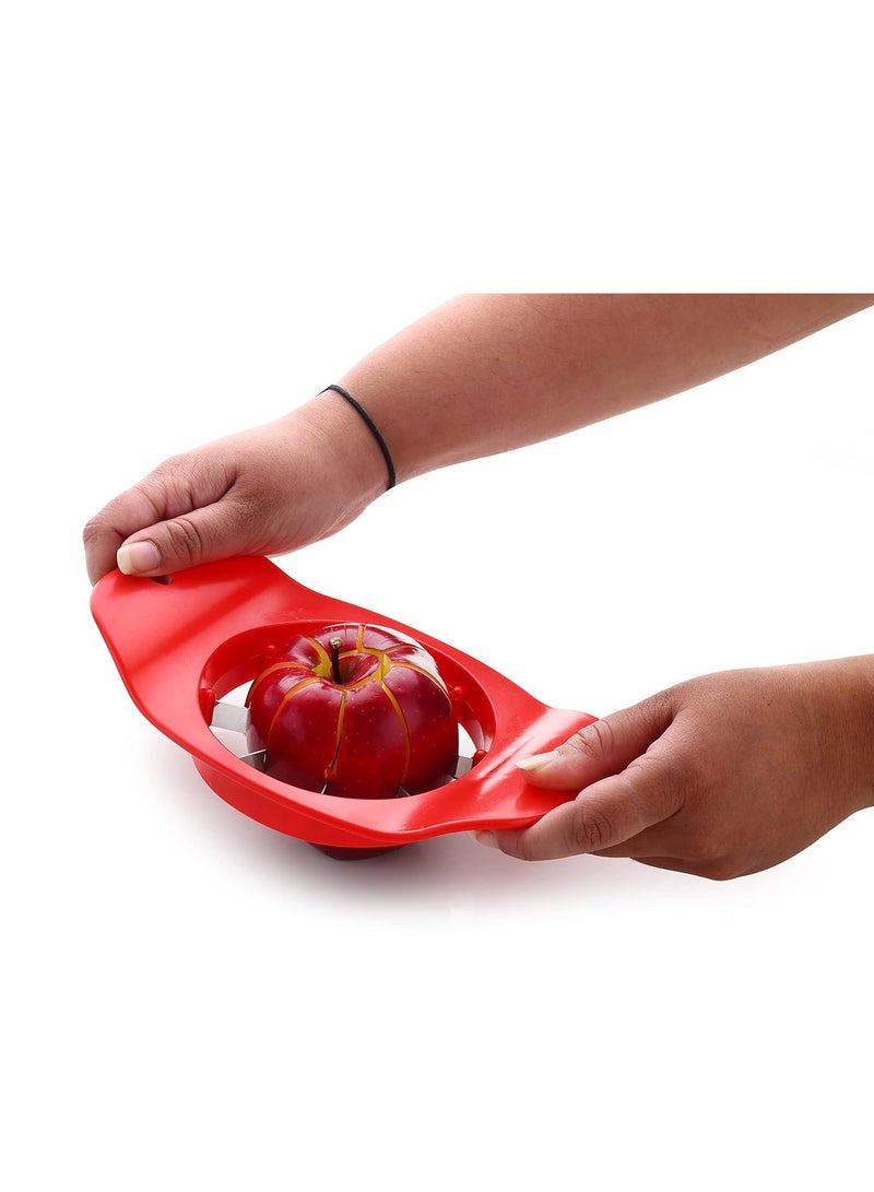 Ganesh Plastic & Stainless Steel Apple cutter Multicolor - Image 4