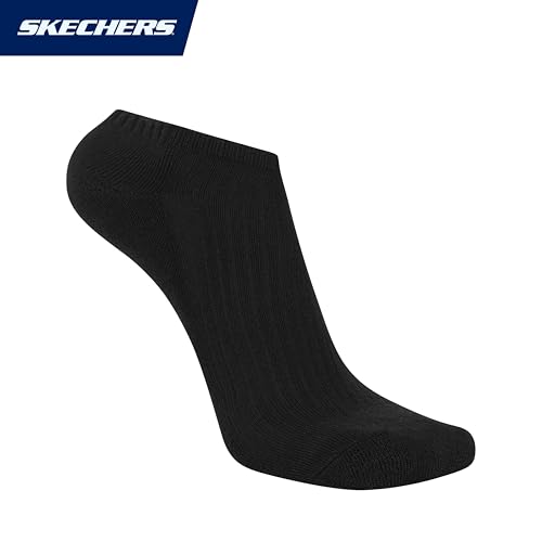 SKECHERS جوارب سكيشرز للرجال - عبوة 10 قطع - تصميم كلاسيكي قصير من تيري، مع قاعدة قدم مريحة ومبطنة - Image 5