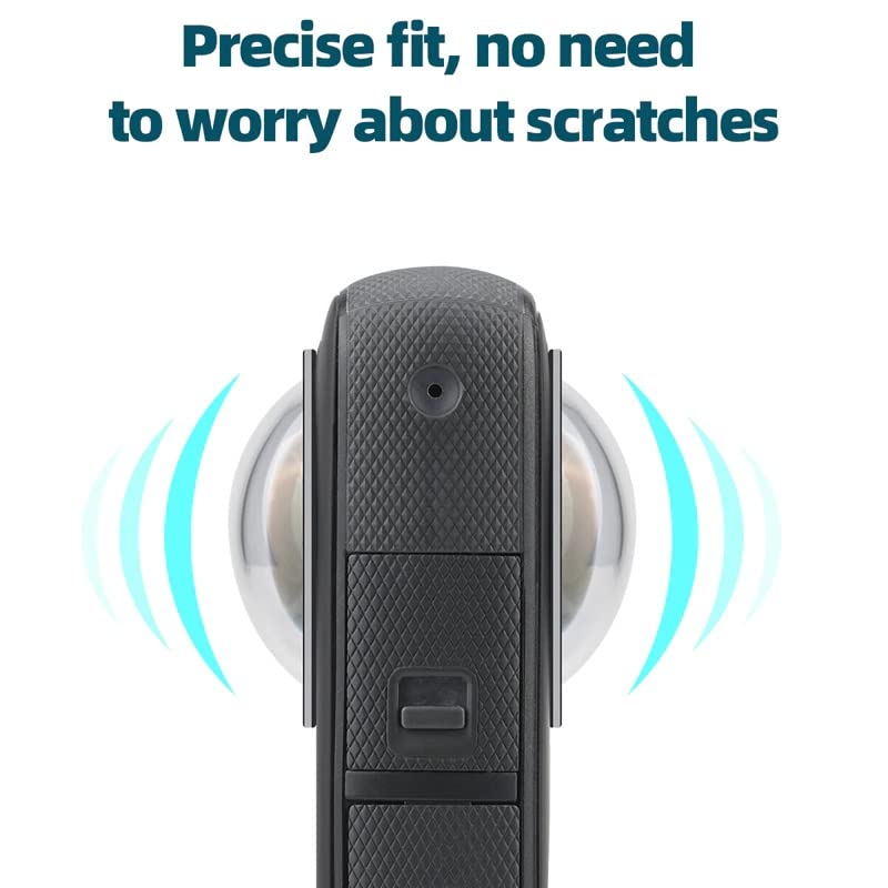 Careflection || Dual Lens Guard Compatible with Insta 360 ONE X 2 Panoramic Action Camera Accessories - Image 3