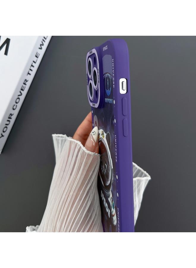 erorex Case For iPhone 15 Pro Max Liquid Angel Eyes Little Black Cat TPU Phone Case - Image 4