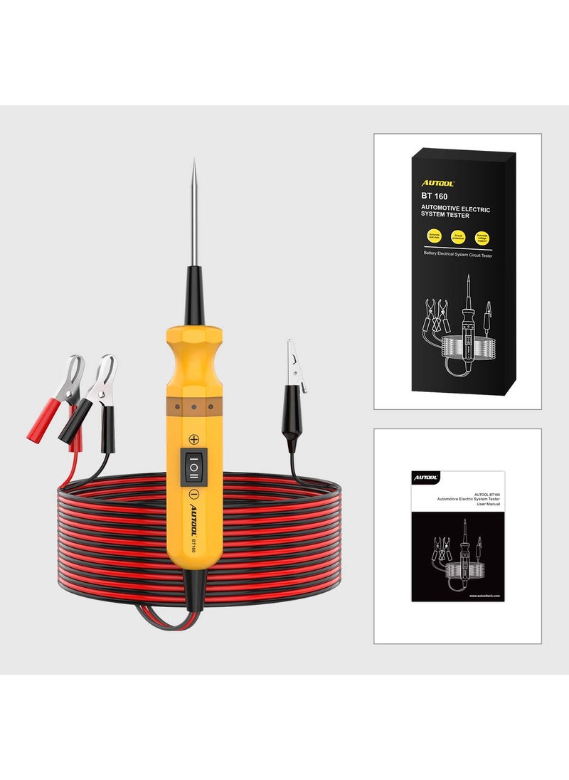 Autool AUTOOL Power Circuit Probe Kit 624V Automotive Circuit Tester with Auto Electrical System Testing Functions Digital Voltage TesterMultimeterShort FinderBattery TesterPower or Ground Supply  - Image 2
