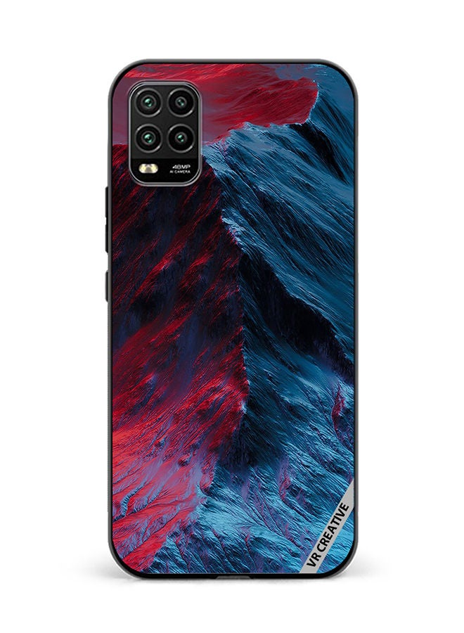 Protective Case Cover For Xiaomi Mi 10 Lite 5G Mountain Design Multicolour