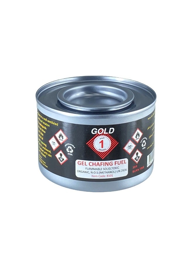 GOLD ONE Chafing Dish Fuel Methanol Gel 6 pieces  - Image 3