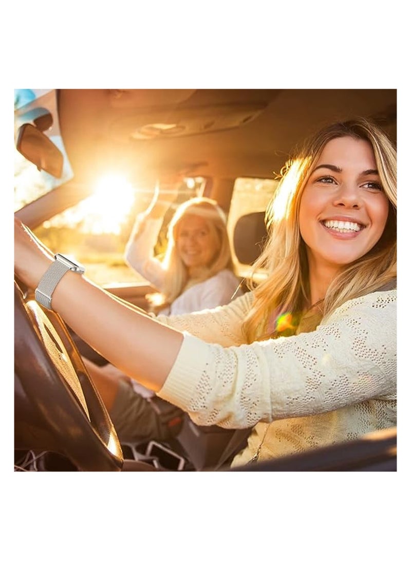 Strap Replacement Band For Apple Watch 42/44/45/49mm - Silver - Image 4