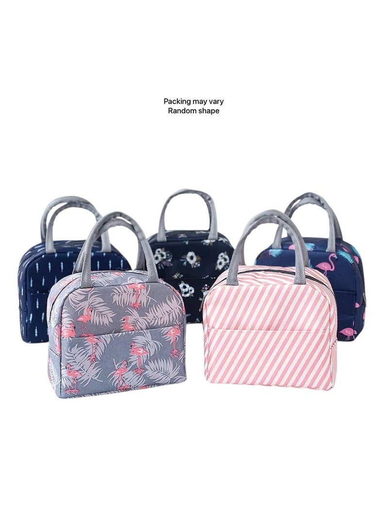 Portable Foldable Bag for Hot and Cold Food and Drinks - Thermal Bag (Random Color) 1 Piece - Image 1