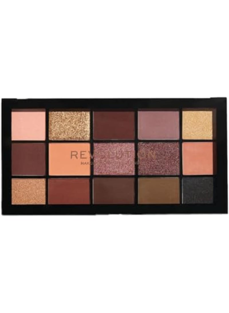 Makeup Revolution Shadow Palette 15x0.03 oz Velvet Rose - Image 1