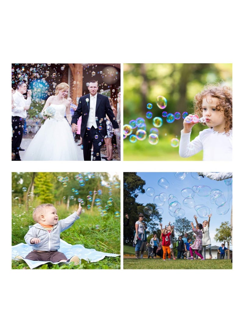48 Pack Mini Bubble Wands(6 Style, 6 Colors), Bulk Bubble Party Favors, Goody Bags for Kid, Great Summer Outdoor Indoor Toys Gifts for Boy Girl, Valentine's Christmas Party Supplies - Image 4
