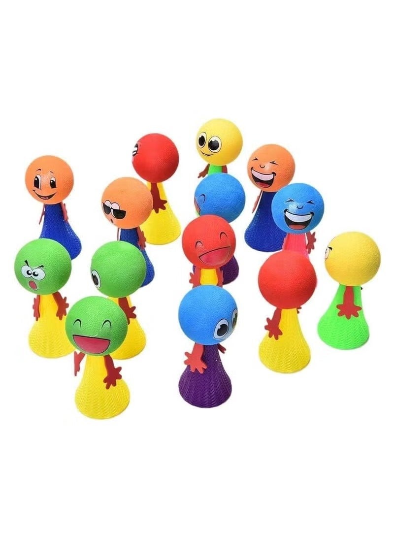12Pcs Jumping Spring Party Favors for Kids – Fun Birthday Return Gifts, Mini Toys for Girls & Boys, Goody Bag Fillers, Pinata Gifts & Birthday Giveaways