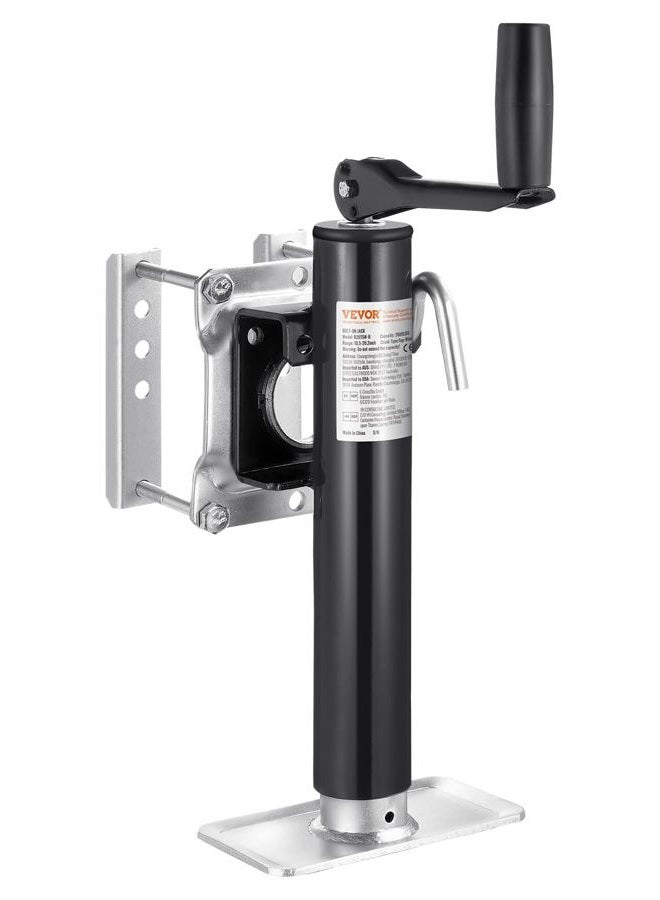 VEVOR Heavy Duty Trailer Jack, 2000 lbs Load Capacity, 10" Swivel Lift for RV, Horse, Utility & Yacht Trailers - Image 1