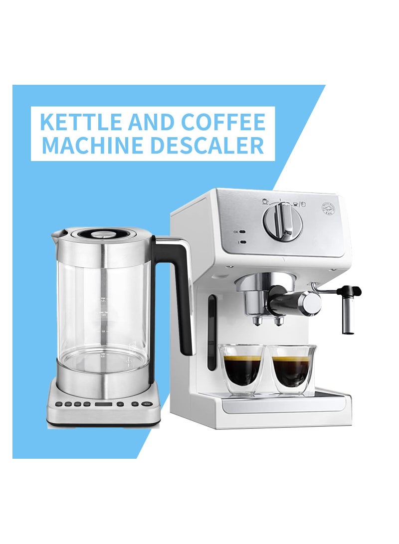 إزالة مقاييس الماء القوية، أقراص إزالة الترسبات للغلاية، مزيل الترسبات لآلة القهوة، 60 قرص، مزيل الترسبات، أقراص إزالة الترسبات للغلاية وآلة القهوة (60 قطعة) - Image 2