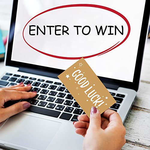 ABURRORI 600 Pcs Classic Enter to Win Raffle Tickets Cards 3.5 x 2 Inch Entry Form Ticket Cards for Contest, Auction, Raffles, Ballot Box with Space for Name, Email Address Phone Number Fields (600) - Image 3