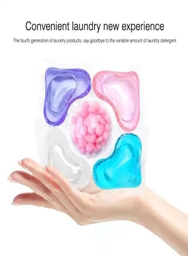 BELARO 5 In 1 Laundry Detergent Soap Pods, Multi-purpose Strong Decontamination Detergent Clothe Washing Pods, Free & Gentle Powerful Clean In One Step, Apartment Essentials (15 - Image 3
