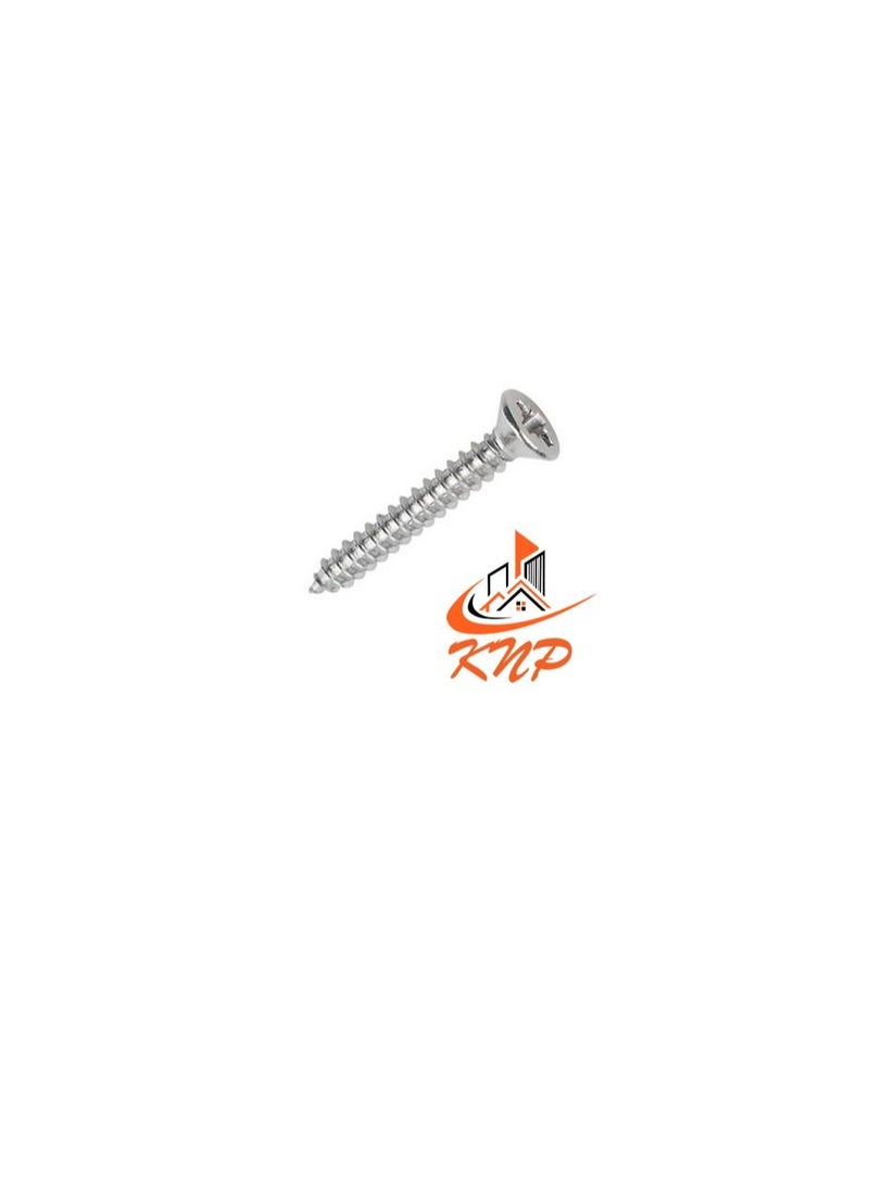 KNP KNP Countersunk Self-Tap Screws - Pack of 200 (3/8" x 4g) - Image 1