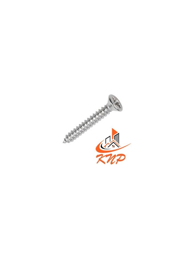 KNP KNP Countersunk Self-Tap Screws - Pack of 200 (3/8" x 4g) - Image 3