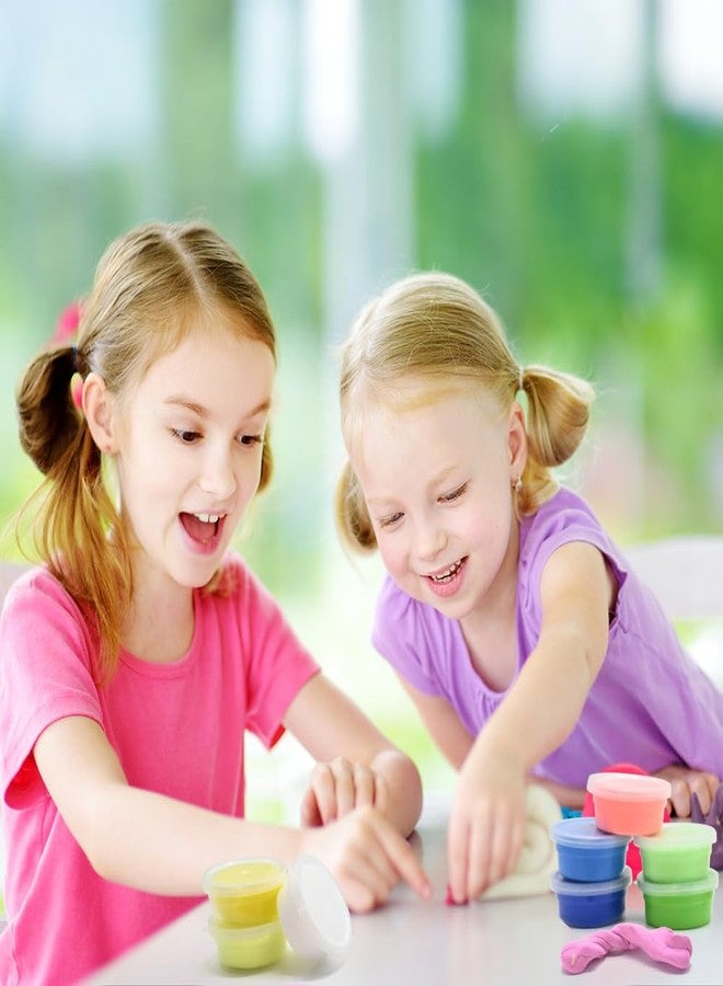 LUKBERA 28pcs Butter Slime for Kids, Playdough Modeling Clay for Valentines Day School Classroom Exchange Gift Party Favor Prizes - Image 4