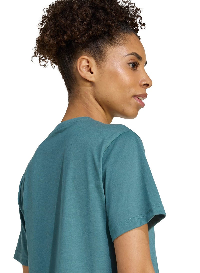 Adidas Workout Essentials Big Performance Logo Training T-Shirt - Image 4