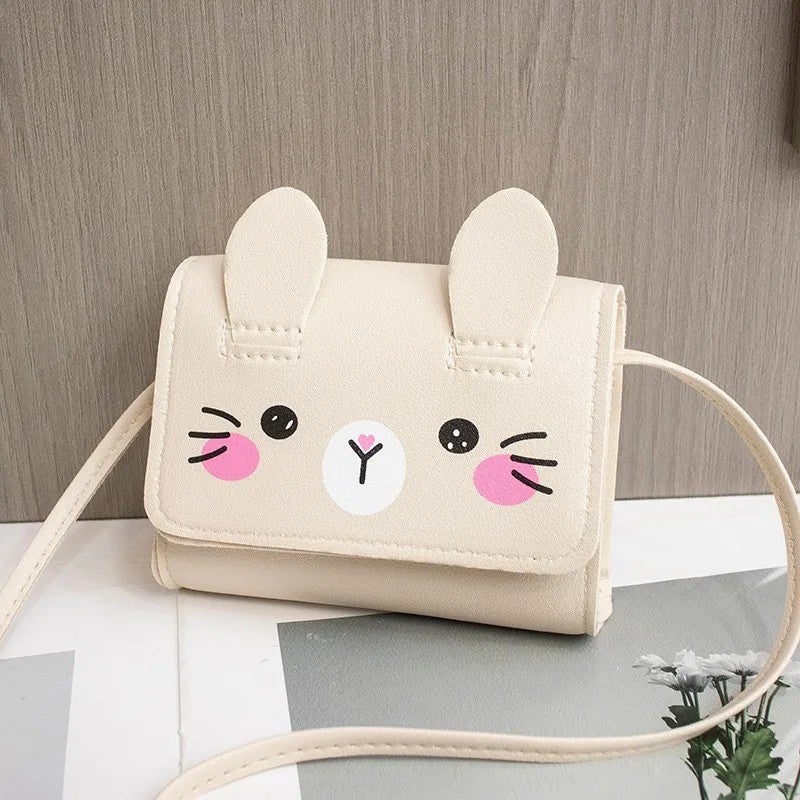 Y&D New Fashion Cartoon Printing  Girls Purses PU Leather Cute Side Bag for Girls Stylish Simple Mini Crossbody Bags - Image 1