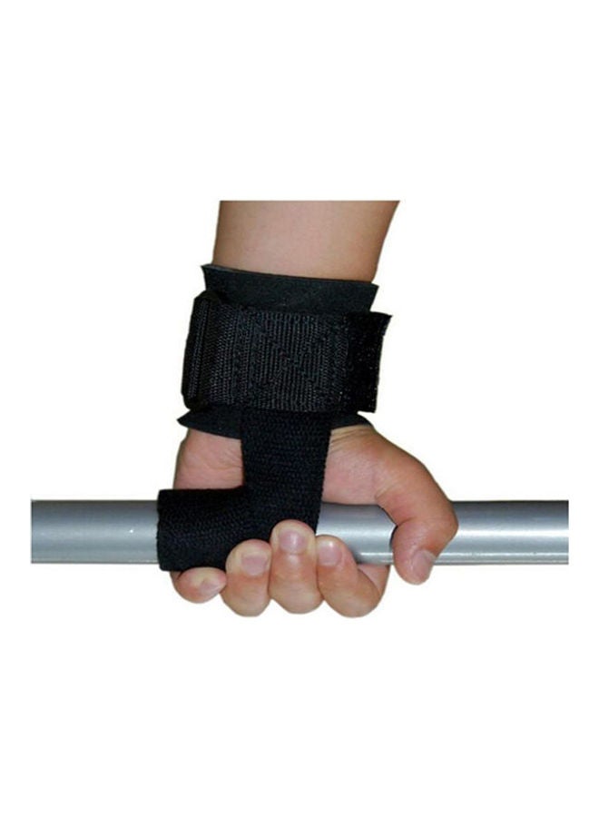 Generic 1 Pair Wristband Gym Training Weightlifting Hand Bar Wrist Support Grip Barbell Straps Wraps Body Building, Power Lifting - Image 2