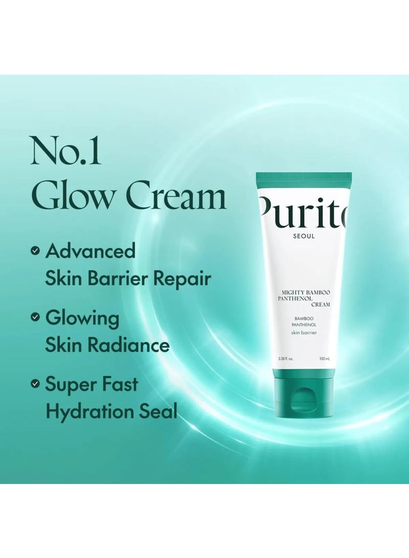 Purito Seoul Mighty Bamboo Panthenol Skin Barrier Repair Cream - 100ml - Image 2