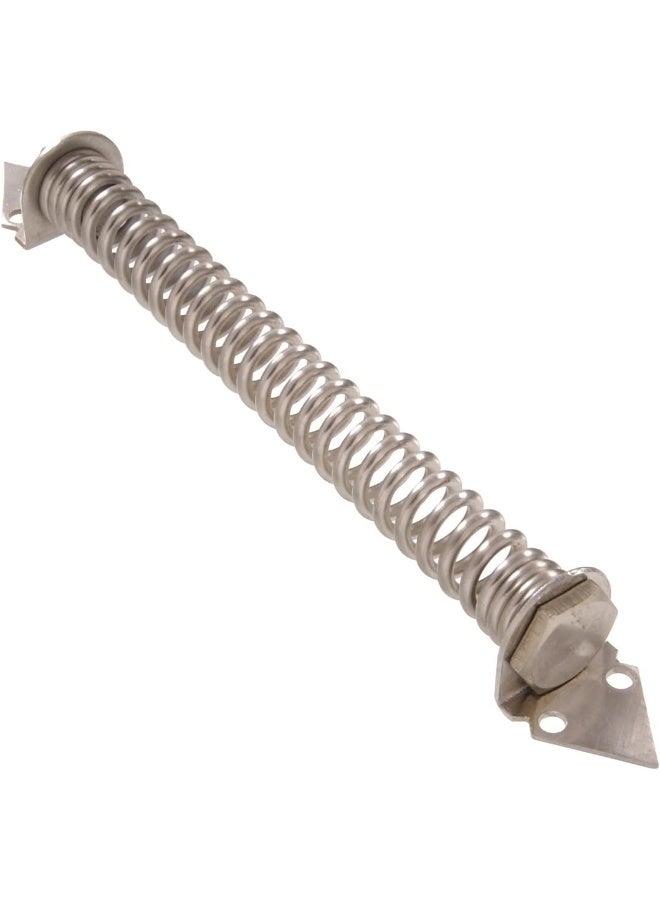 Hillman Stainless Steel Self-Closing Gate Spring, Adjustable Tension, 12-Inch - Image 1