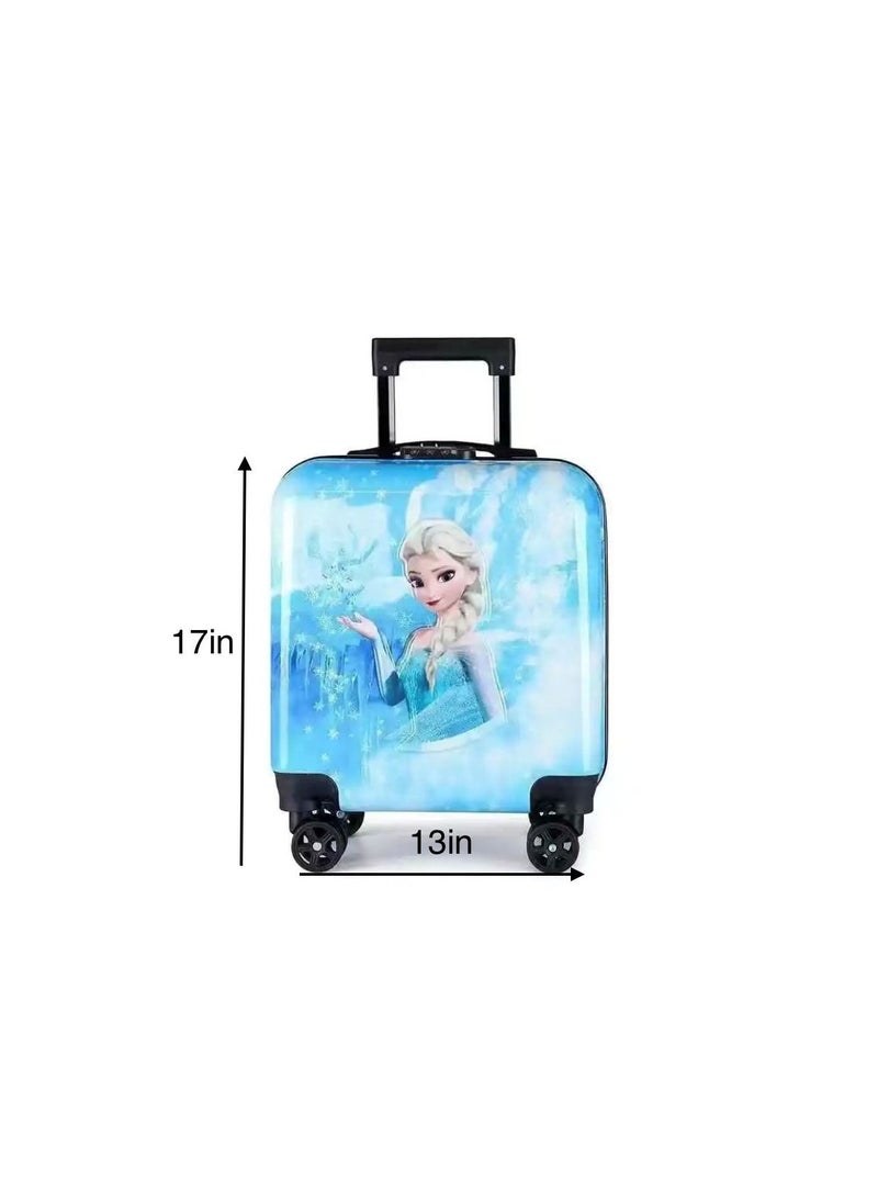 Generic Kids Trolley Luggage Bag Smart Travel Luggage for Travel and School 17 In.  - Image 3