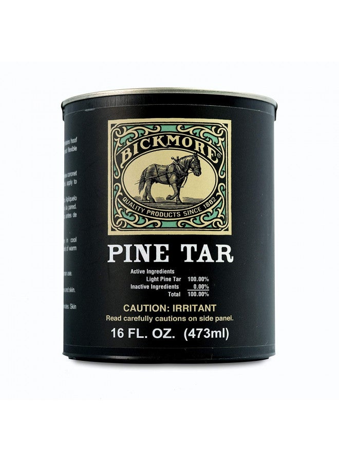 Bickmore Pine Tar 16oz - Hoof Care Formula for Horses