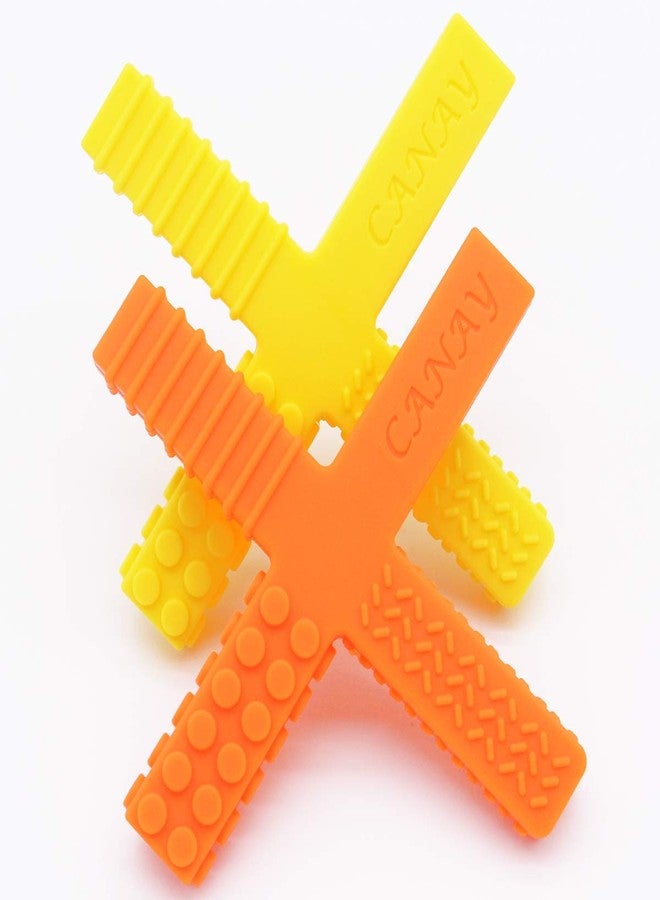 CANAY Xtra Tough Sensory Chew Stick Toys for Kids, Boys & Girls – Designed for Autism, Teething, Chewing, ADHD, SPD, Oral Motor Needs- for Moderate & Aggressive Chewers (2 Pack) - Image 2