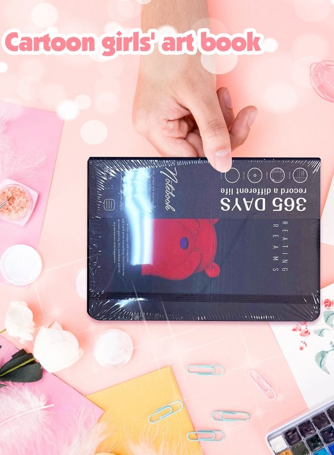 شيانغ يو مجموعة قرطاسية للطلاب مع علبة قلم رصاص ومجموعة دفتر ملاحظات للأطفال - Image 4