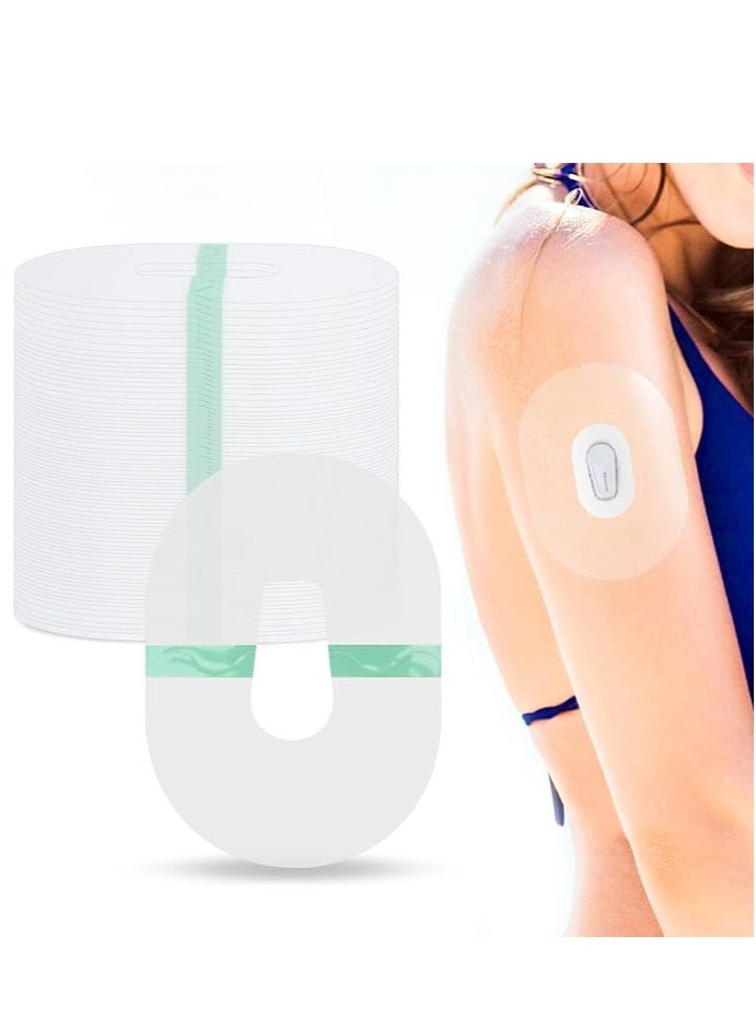 Generic 20 Pack Sensor Covers for Dexcom G6, Adhesive Patches Waterproof, Waterproof Sensor Patches, G6 Waterproof Adhesive Transparent Tape  - Image 1