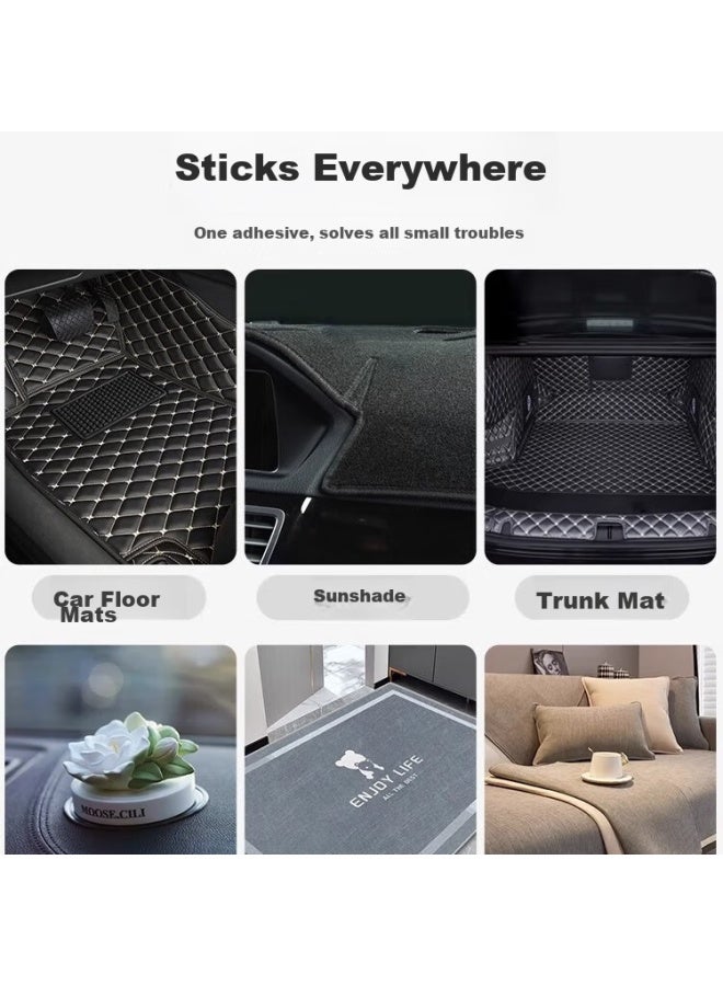 3M Magic Tape, Self-Adhesive Strong Adhesive, For Home And Car Use, Hook And Loop Fastener, Heat-Resistant Foot Mat, Fixing Sticker, 2Cm*10Cm - Image 4