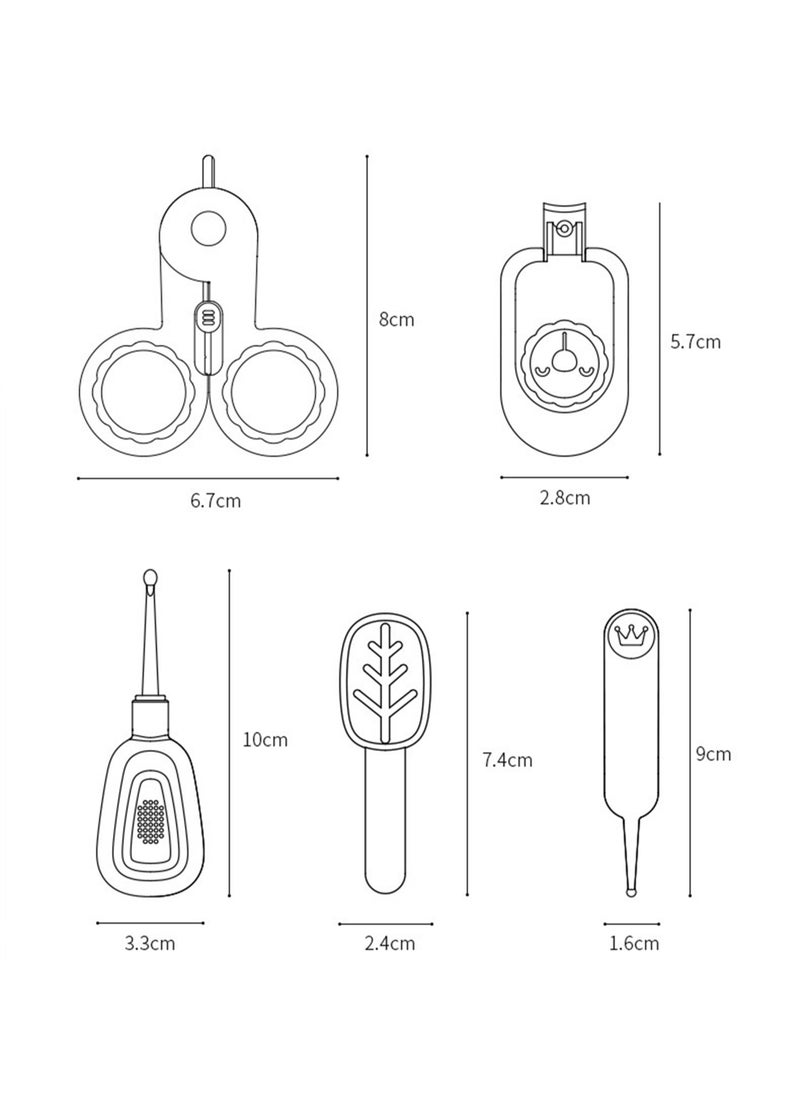 MissTiara - New Design 5-Piece Baby Care Kits is Specially Designed for Fragile Babies from Newborn to Toddler - Image 1