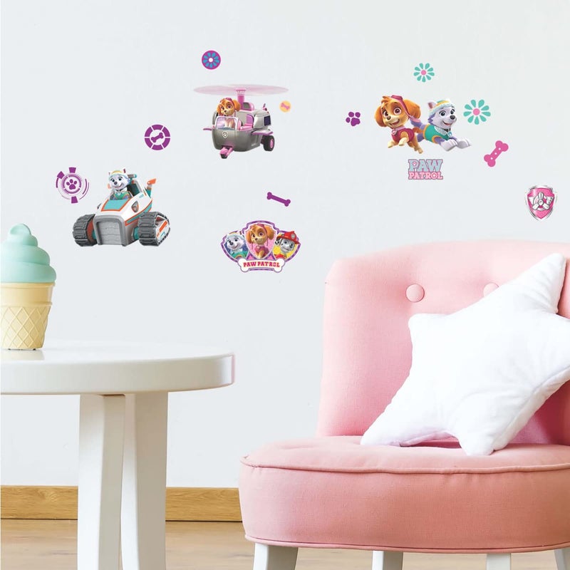 رووم ميتس زملاء الغرفة PAW PAW PART GIRPS PEEL و Stick Wall - Image 4