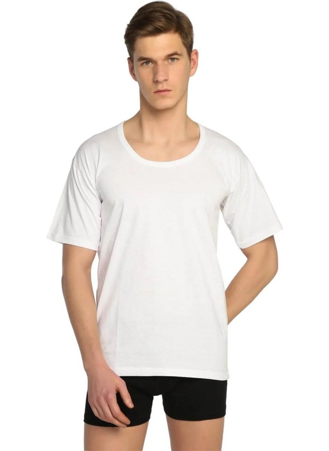 توتكو Passion 3 Pack 100% Cotton Crew Neck Men's Undershirt