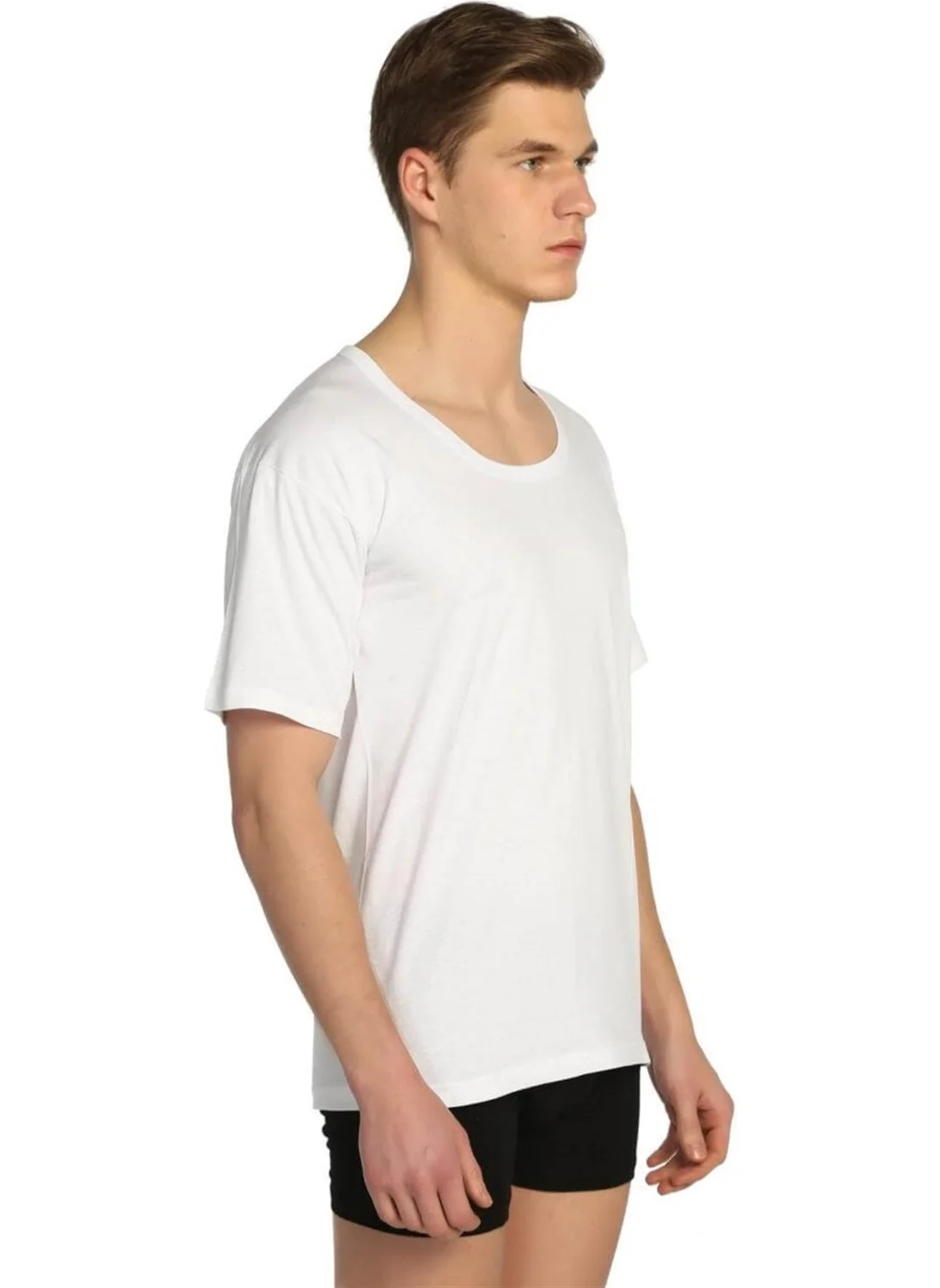 توتكو Passion 3 Pack 100% Cotton Crew Neck Men's Undershirt