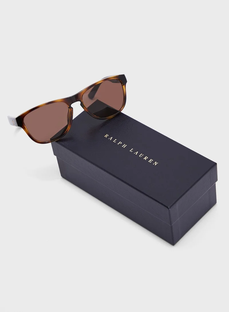 POLO RALPH LAUREN 0Ph4180U Square Sunglasses