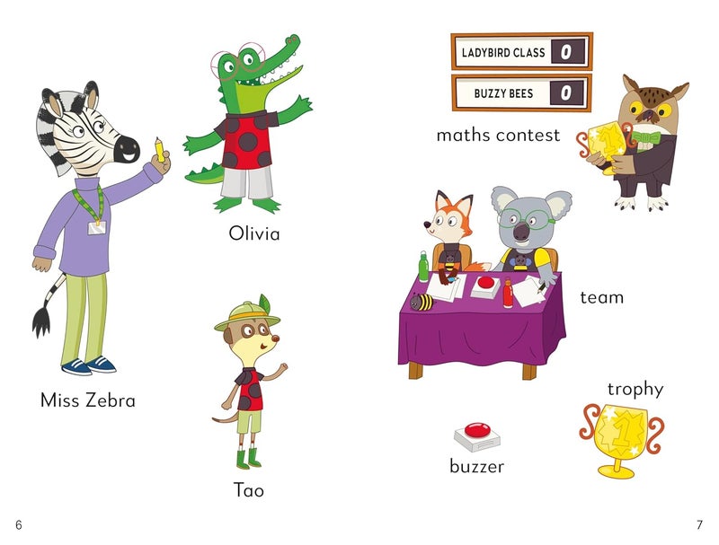Ladybird Class .. The Maths Contest: Read It Yourself - Image 2