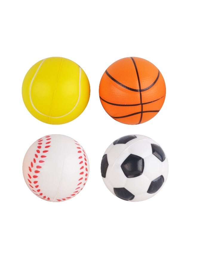 Power Joy Everyday Toy PU Soft Ball 4 Pieces - Image 1